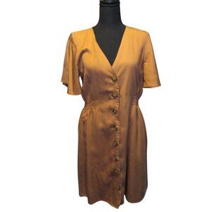 Iris Button-Up Mini Dress | Size S